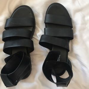 H&M strappy black sandals